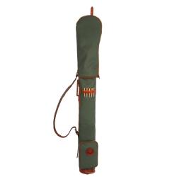 Tourbon-- Juste de voyage en toile cirée et cuir 84cm LIVRAISON GRATUITE
