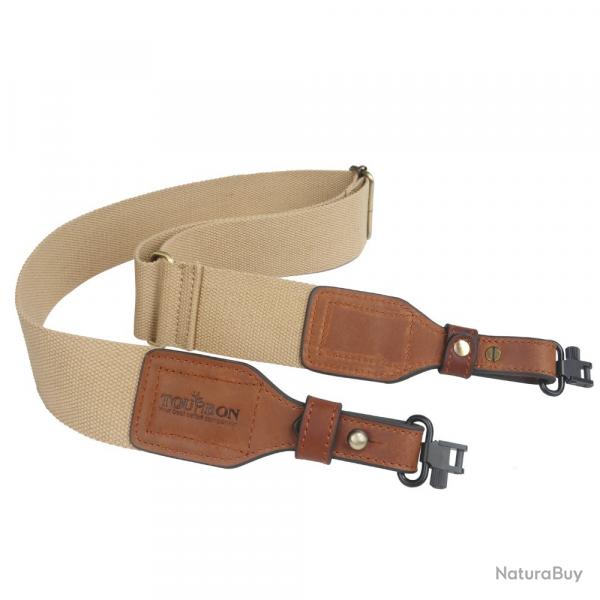 Tourbon-- sangle initie, merillons, structure en laiton -** BEIGE LIVRAISON GRATUITE