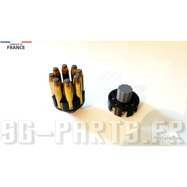 Speed Loader Revolver 8 coups 38SP/357MAG **Taurus 608**