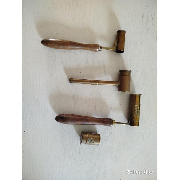 Doseurs  poudre anciens