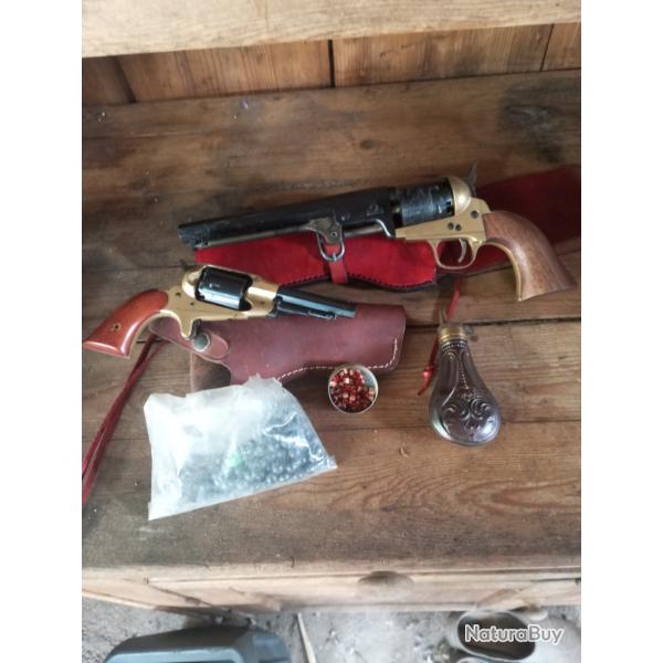 Lot colt poudre Noir