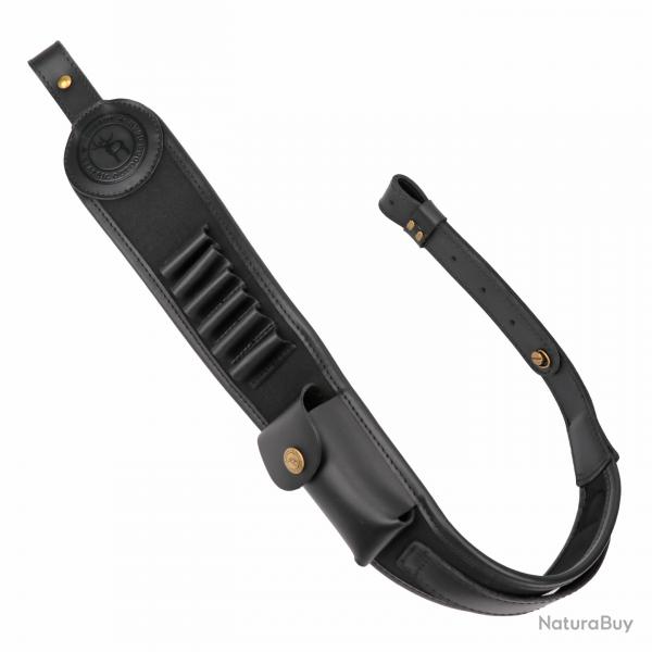 charpe pour fusil en toile et cuir avec cartouches  balles  LIVRAISON GRATUITE