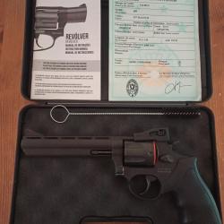 revolver taurus 689vr 6" noir mat cal.357 magnum et 38 SP + 300 munitions de cal.357