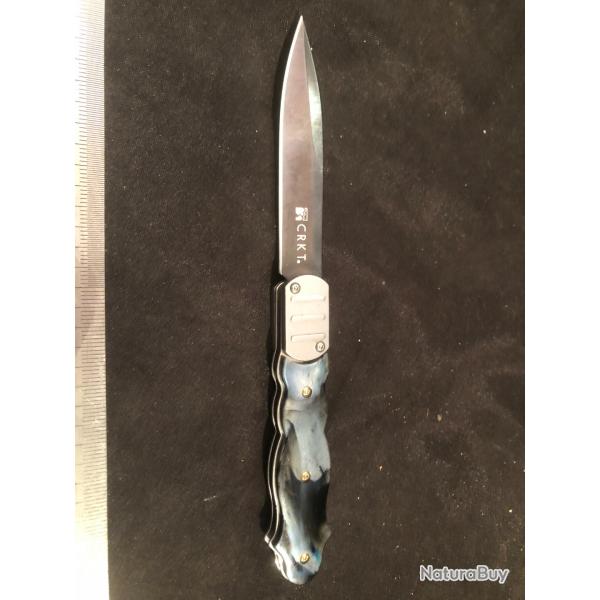 couteau pliant gallagher glide lock 7415 patend pending CRKT
