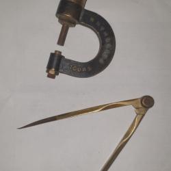 Outils de mesure anciens