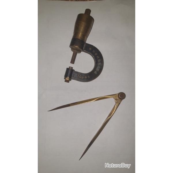 Outils de mesure anciens