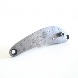 Rare platine de pistolet de marine modèle 1849