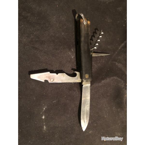 couteaux pliants ancien 5pieces manche en corne
