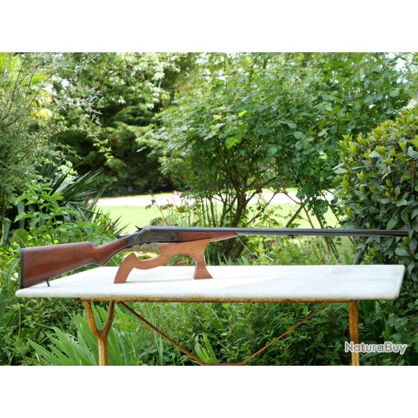 Fusil chasse monocanon CAL 12  chien externe et percussion centrale STEVENS ARMS PER25MON001