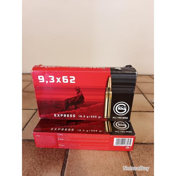 balles de Chasse 9,3x62 Geco Express