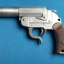 Pistolet lance fusée allemand Heym cal 4
