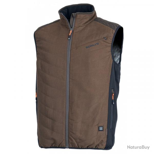 Gilet Chauffant Prestige Marron Somlys