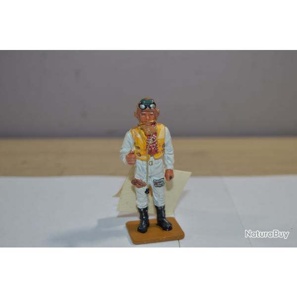 Soldat de plomb Figurine Del Prado Pilote Avion Royal Air Force RAF UK 1940 (24)