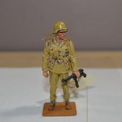 Soldat de plomb Figurine Warrant Officer Afrikakorps collection DelPrado Allemand  1942 (24)