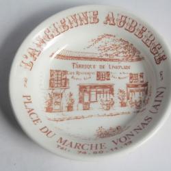 Coupelle céramique GIEN Auberge place du marché Vonnas AIN