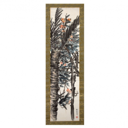 Peinture sur rouleau signée Xiang Zhe Zuo Chine Hanging scroll