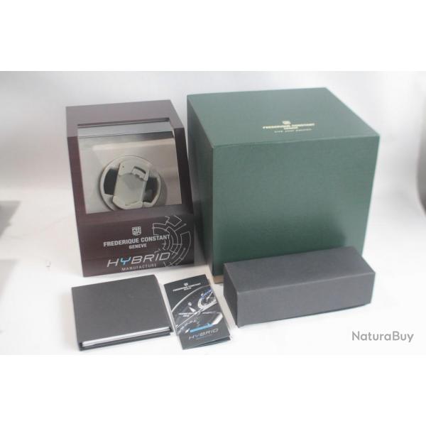 FREDERIQUE CONSTANT crin vitrine remontoir montre Hybrid + garantie