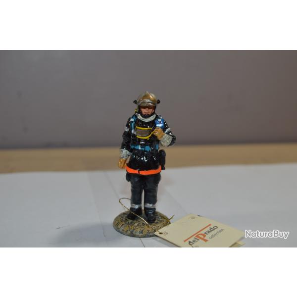 Soldat de plomb Pompier Tenue de Feu France 2002 Del Prado  (24)