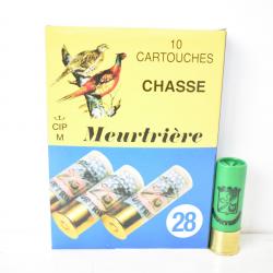 50 Cartouches Meurtriere BG calibre 16