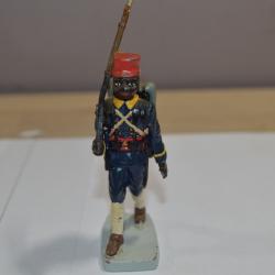 Soldat de plomb/ Figurine  Cbg Hachette, 1914-1918 Grande Guerre WWI. Tirailleur Sénégalais (24)