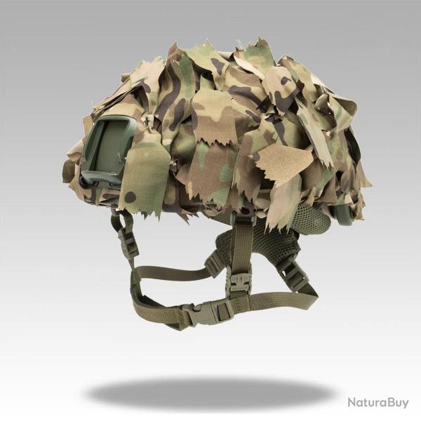Couvre-Casque Ghillie 3D Type A-23 - Multicam