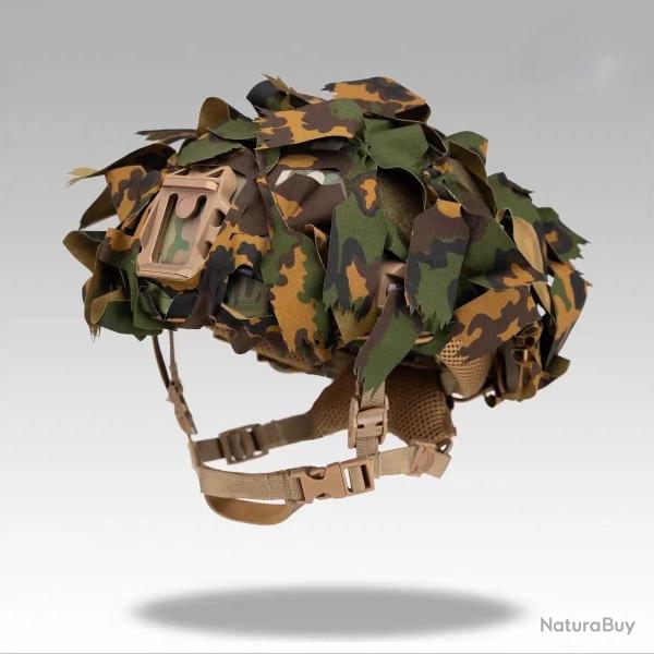 Couvre-Casque Ghillie 3D Type A-23 - SS-Leto