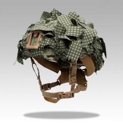 Couvre-Casque Ghillie 3D Type A-23 - Desert Night