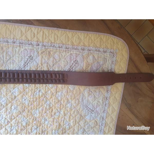 Cartouchiere cuir