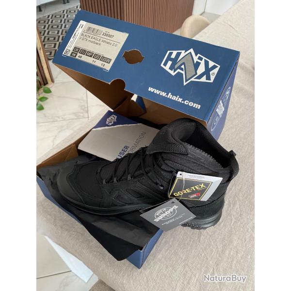 Haix - Rangers Black Eagle Athletic 2.0 V GTX Mid noir taille 45