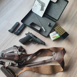 Pistolet d'alarme Walther PP calibre 9 mm P.A.K.