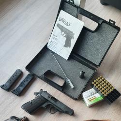 Pistolet d'alarme Walther PP calibre 9 mm P.A.K.