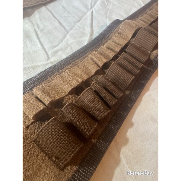 Ceinture Porte-Balles Neuve - 30 Emplacements crote de cuir