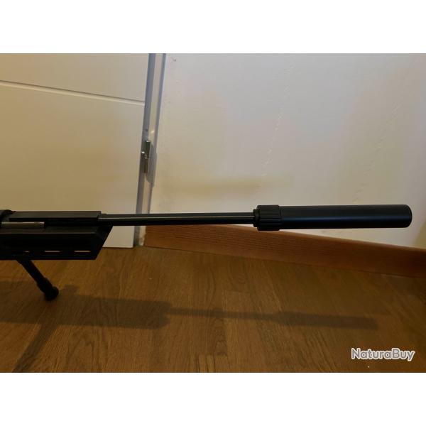 Carabine  plombs Black ops type sniper 4,5mm 19.9 joules