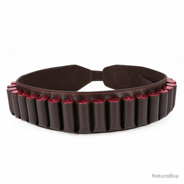 Tourbon-ceinture  cartouche en cuir vritable rsistant, robuste et durable