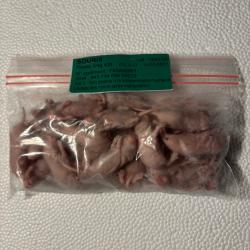 Rosés souris 3-4g X 25