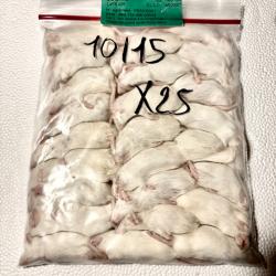 Souris 10/15g  X 25