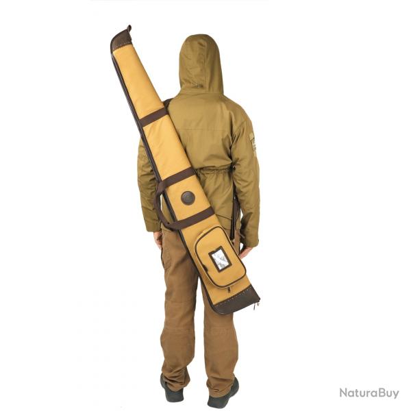 Tourbon-Juste de sac en toile rembourre pour fusil de chasse 136cm -**jaune LIVRAISON GRATUITE
