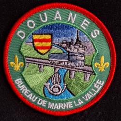 Écusson des Douanes : bureau principal de Marne-la-Vallée