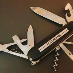 Victorinox couteau suisse Climber noir FEHLMANN Insert Métallique