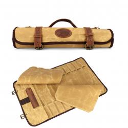 Tourbon-Sac de rangement Avec 12 poches pour rouleau d'outils de camping LIVRAISON GRATUITE