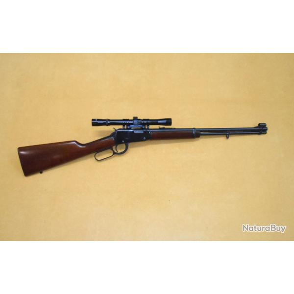 CARABINE ERMA  LEVIER sous GARDE - 22 Magnum +MONTAGE/LUNETTE - DEPART 1 SANS PRIX DE RESERVE !!!