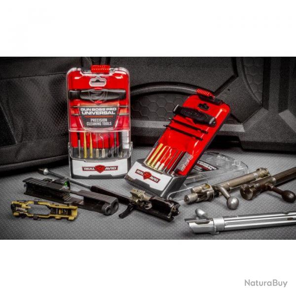 Kit de nettoyage Real Avid Gun Boss Pro - Outil de prcision
