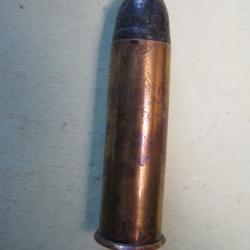 Une cartouche 12,7 x 45 R Remington Pontifical  fabrication laiton extrudé culot Mauser
