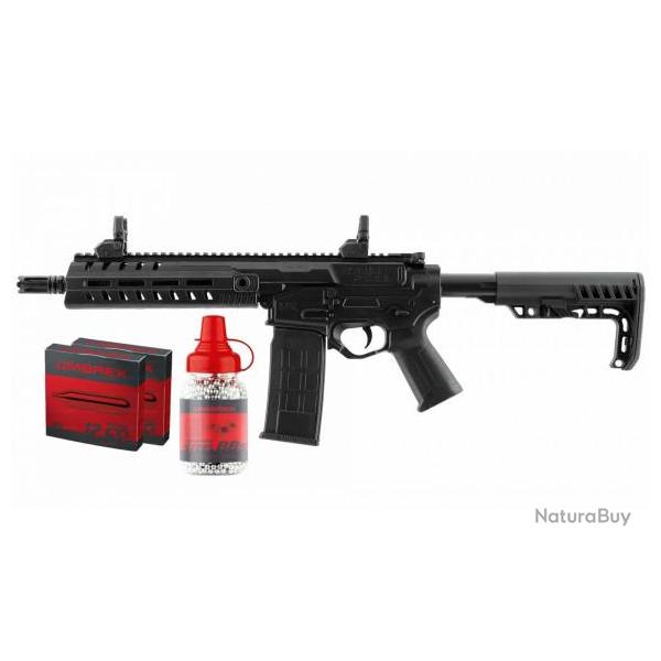 Pack Carabine Bille Acier UX Strike Force Full Auto
