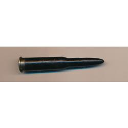 (5934) 7,62x54R MOSIN RUSSE en plastique noir et culot acier RDA (East Germany)
