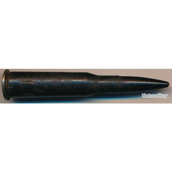 (10800) 7,62x54R MOSIN RUSSE en plastique noir et culot acier RDA (East Germany) VERSION 1
