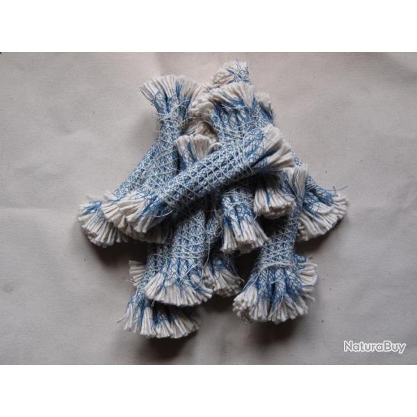Lot de 320 mches de nettoyage NETARM par mches cal. 9 mm + baguette de 30cm