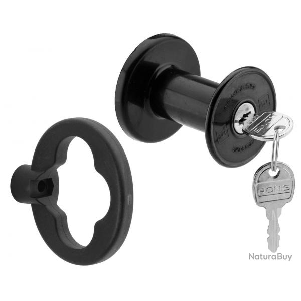 Verrou de pontet mural - Franzen-A l'unit (clefs panaches)