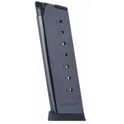 Chargeur MEC-GAR 1911 Full Size .45 ACP avec Talon (Noir ou Nickel) 1911 Full Size - 8 coups - Noir