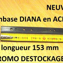 reglette embase acier lunette carabine DIANA longueur 153mm à 12.00 E!!- VENDU PAR JEPERCUTE (HUB83)